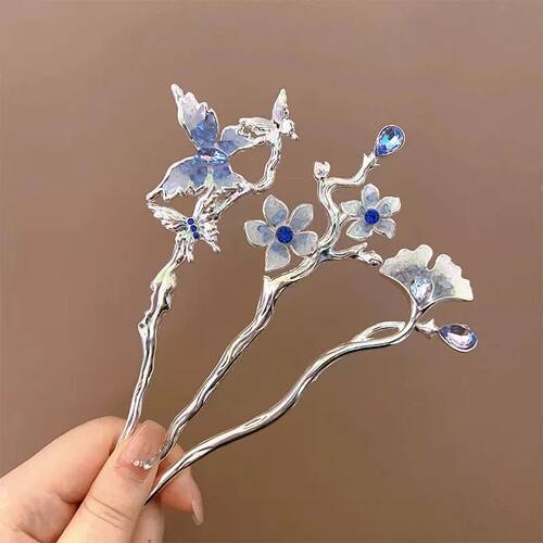 Classic New Chinese Hair Accessory Butterfly Flower Handmade