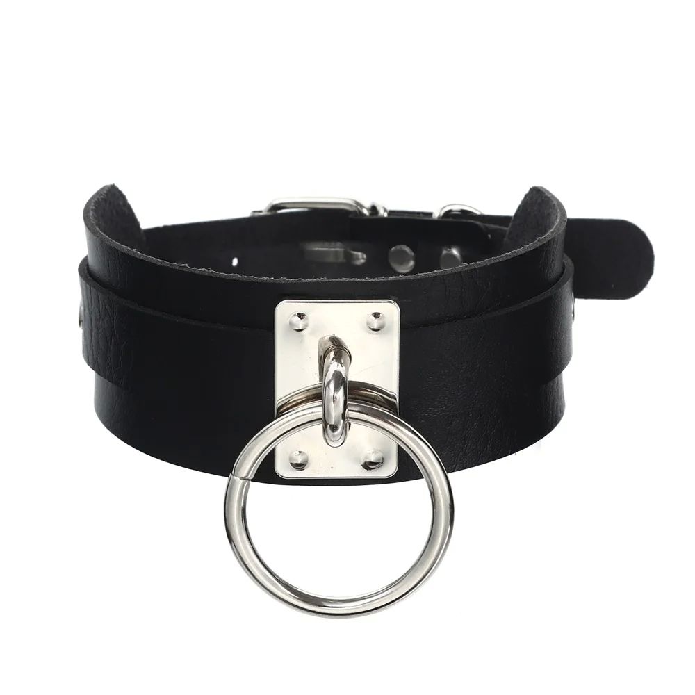 Goth Black Choker Collar for Women  Punk Gothic Chockers Hal