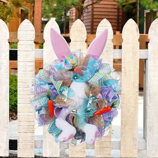 Easter Rabbit Garlands Door Ornaments Wall Decoration Easter