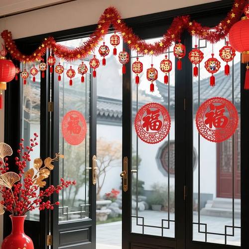 2026 Lunar Horse New Year Tet Decoration Hanging Pendant 3D