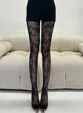 Dark Harajuku Vintage Pattern JK Bottom Socks 2024 New Y2K G