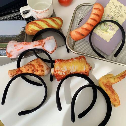 Fashion Unique Chicken Legs Chicken Eggs Headbands for Women