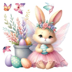 Easter Window Clings Adorable Chick and Flower Easter Basket