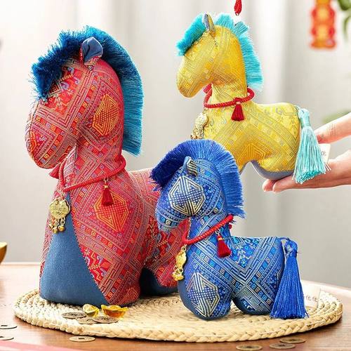 Horse Ornament 2026 New Year Gifts Desk Accessories Chinese