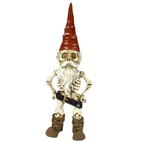 Horror Yard Art Animal Toys Gnome Dog Skeleton Gnome Hallowe