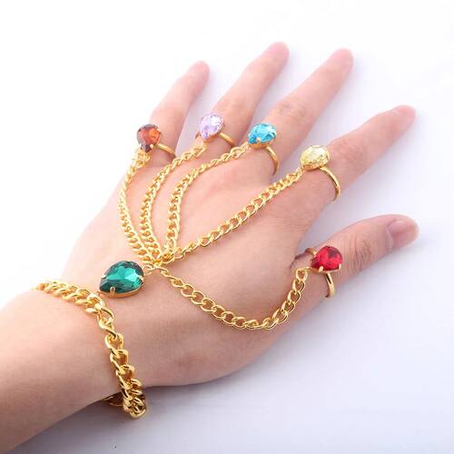 Anime Tanos Infinite Power Gem Bracelet Gloves Men's Women's