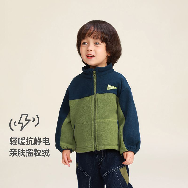 秋冬季摇粒绒外套防风保暖