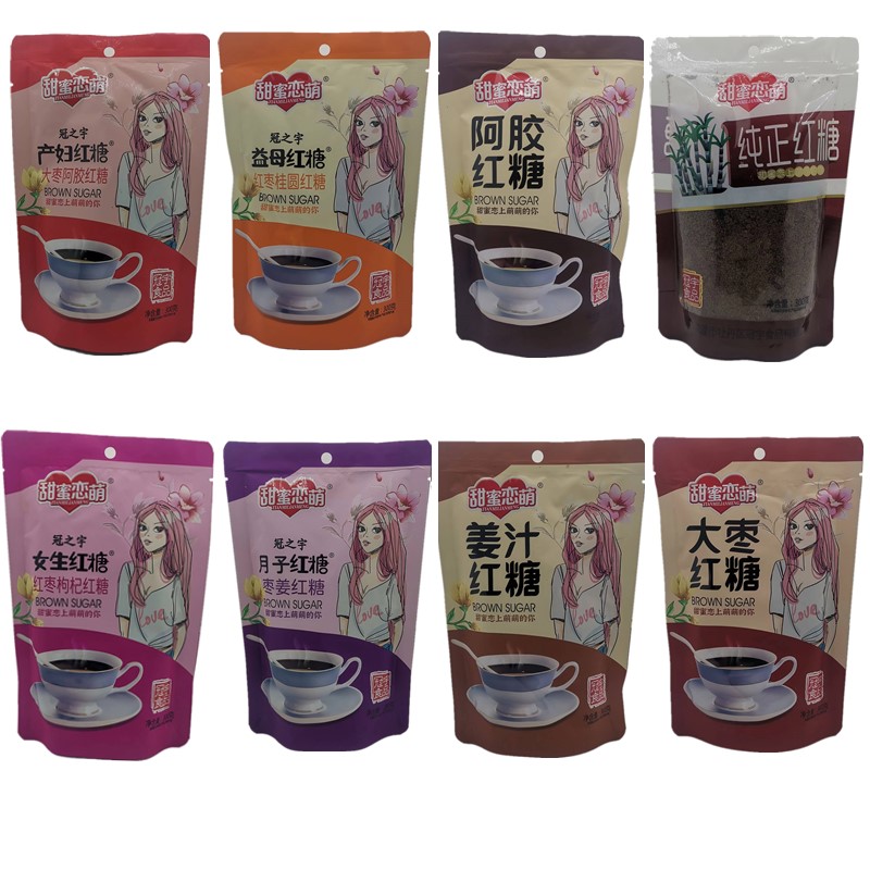 甜蜜恋萌大枣阿胶产妇红糖