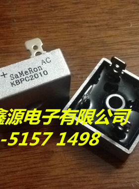 整流器 方桥 KBPC2010  10A 1000V  SAMERON全新现货桥堆  可直拍