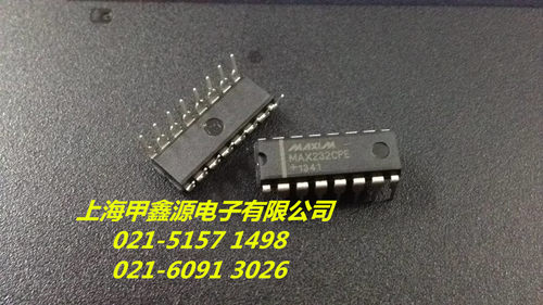 MAX232CPE    DIP 16封装   MAXIM国产电子元件 公司现货  可直拍