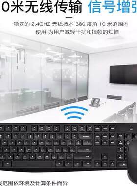 惠普CS10无线键盘鼠标套装办公笔记本台式电脑家用台式机配件工厂