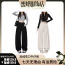 高级设计纯棉弯刀休闲牛仔裤 第九町秋冬爆款 女Y922 蜜蜂欢乐社