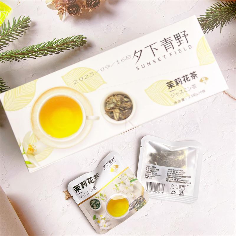 冷泡茶花茶袋装夕下青野养生茶
