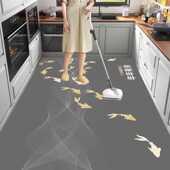 硅藻泥厨房专用地垫吸水吸油脚垫家用耐脏可裁剪大面积满铺可定制