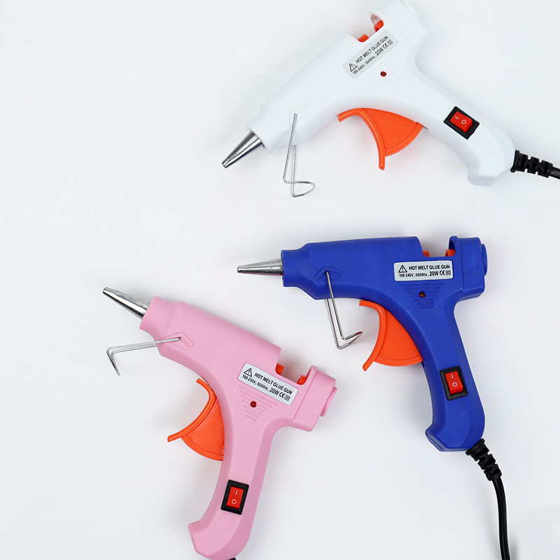 热熔胶枪电胶枪手工制作DIY家用学生儿童手工用 热熔胶枪棒20w