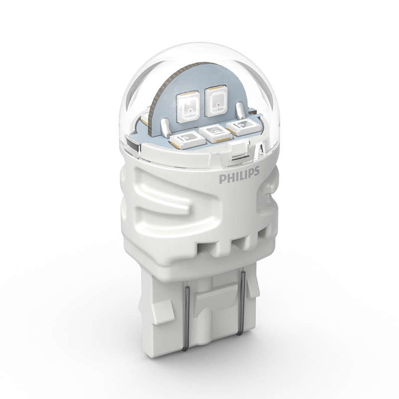 PHILIPS 필립스 U31 자동차 LED 브레이크 라이트 T20 W21|5W 11066U30R 적색등 후미등