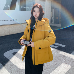 原創(chuàng) 現(xiàn)貨 黃色90白鴨絨沖鋒衣羽絨服2C139-825-P265-K398圖片