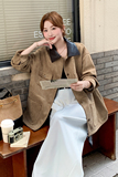 新品现货驼色鹿皮绒外套2C139-9065-P155-K228，女装短外套，2C139