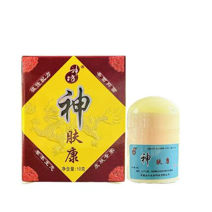 20瓶包邮26年批号神坊神肤康乳膏软膏神夫康皮肤不适问题蚊虫叮咬