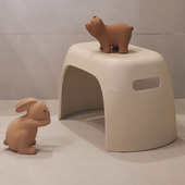 韩国儿童凳子脚踏凳小板凳 坐凳玩具凳阅读凳沙滩凳子 可定制姓名