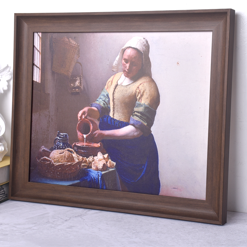 油画框画框蒙娜丽莎树脂现代简约