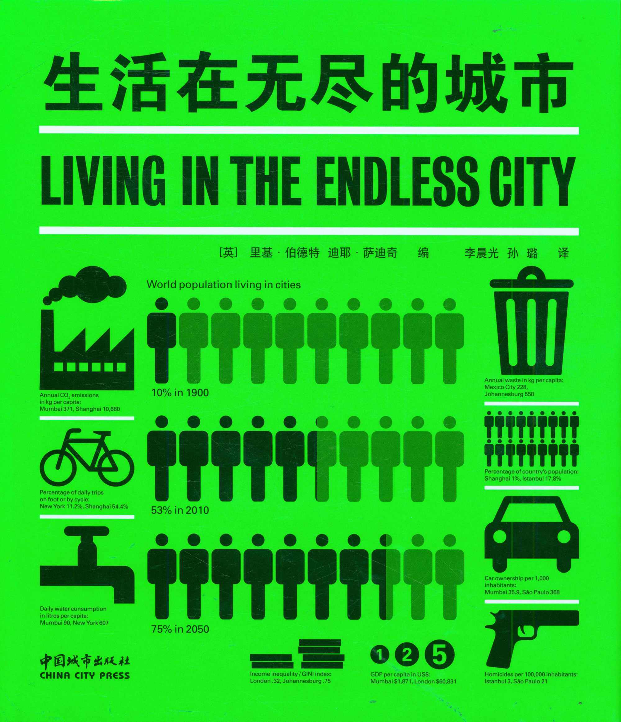 生活在无尽的城市 大城市展发研究报告 城市规划 城市管理 中国建筑工业出版社
