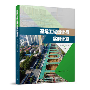 基坑支护结构适用条件计算原理案例 基坑工程设计与实例计算 重力式 水泥土墙设计与实例计算 可供岩土工程人员大中专院校师生参考