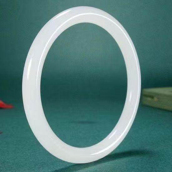 天然正品新疆和田金丝玉手镯羊脂白玉镯子女款圆条少女细条镯子,珠宝/钻石/翡翠,手饰,淘宝优惠券,粉丝福利购,淘宝优惠卷