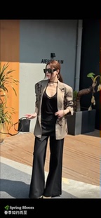 白领贵妇323 套装 价格咨询.欧洲站原创设计新款 重工高定气质衬衫