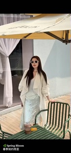 白领贵妇323 套装 价格咨询.欧洲站原创设计新款 重工高定气质衬衫