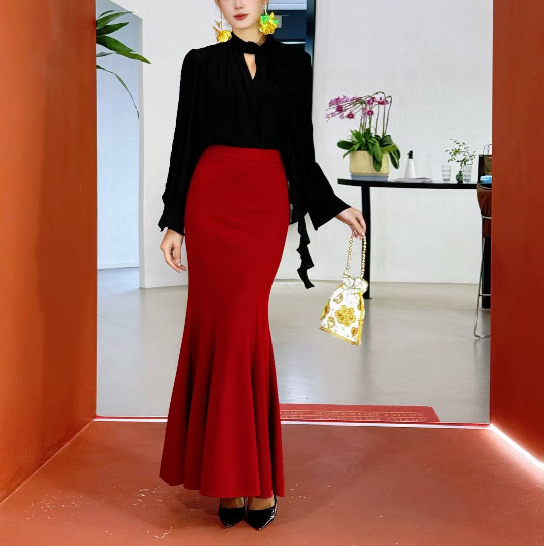 价格咨询.欧洲站原创设计师走秀重工高定气质套装白领贵妇1125