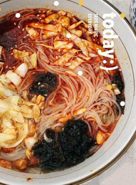 河南新乡小树家朝鲜面酸甜辣香辣口味真空速食8袋