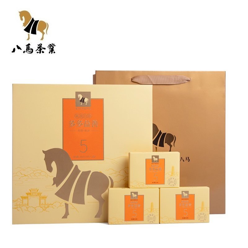 八马新会陈皮白茶寿眉礼盒装240g图片