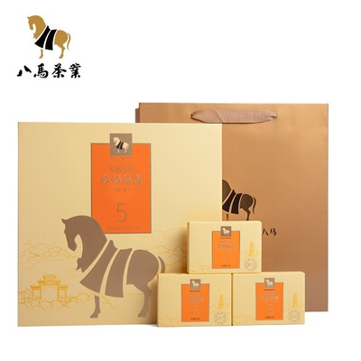 八马新会陈皮白茶寿眉礼盒装240g
