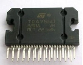 TDA7560 TDA7561 TDA7562 TDA7563 TDA7564 TDA7566A汽车功放IC