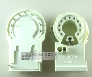 【华盛辉】彩色电视机管座 GZS10-2-7 小8脚 显像管插座尾座