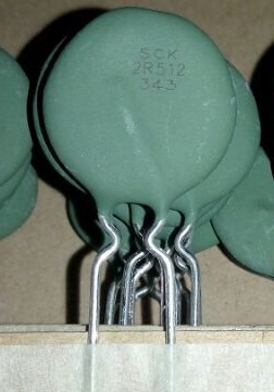 全新 TKS 负温度热敏电阻 SCK-2R512 SCK202R512 2.5R 12A 20MM