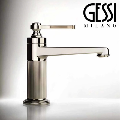 意大利GESSI Venti20 同款全铜极简冷热美欧式法式古典面盆水龙头
