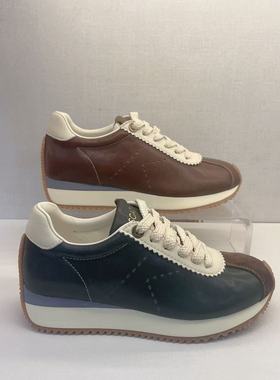 KISSCAT接吻猫25春[摩卡德训鞋]内增高休闲鞋复古KA65162-50