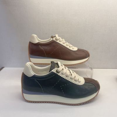 KISSCAT接吻猫25春[摩卡德训鞋]内增高休闲鞋复古KA65162-50