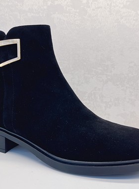 KISS CAT接吻猫32519款通勤时尚短靴简约优雅时装靴KA42519-11