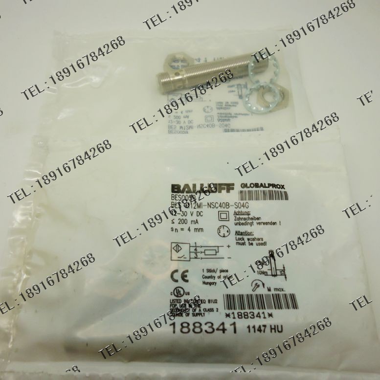 【原装正品】BALLUFF接近开关 BES M12MI-NSC40B-S04G