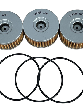 适用铃木DR250 大眼250 DJEBEL DR350 GN250 DR-Z250机油滤芯