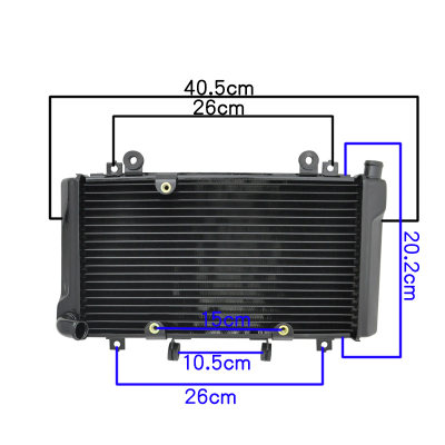 销CBR400 CBR400RR NC23 NC29 摩托车水箱 散热器 水冷器 包邮库