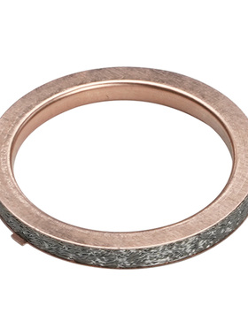 适用铃木RMZ250 RM-Z250 2007-2009排气管汽缸头接口密封铜垫