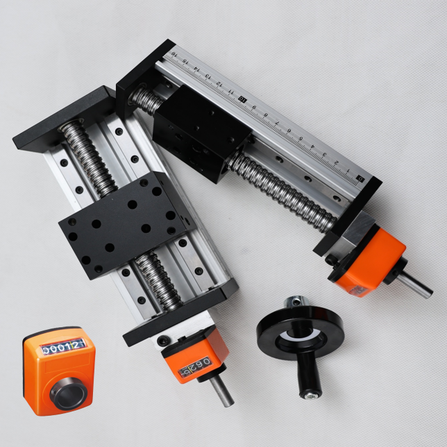 单双线轨手摇数显器模组