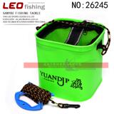 Ева с сетевым ведром в форме с ручной рукой верево