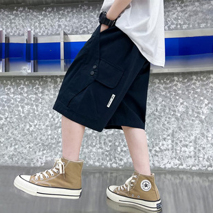 男童工装短裤2026新款夏季薄款运动裤童装儿童休闲裤夏装五分潮裤