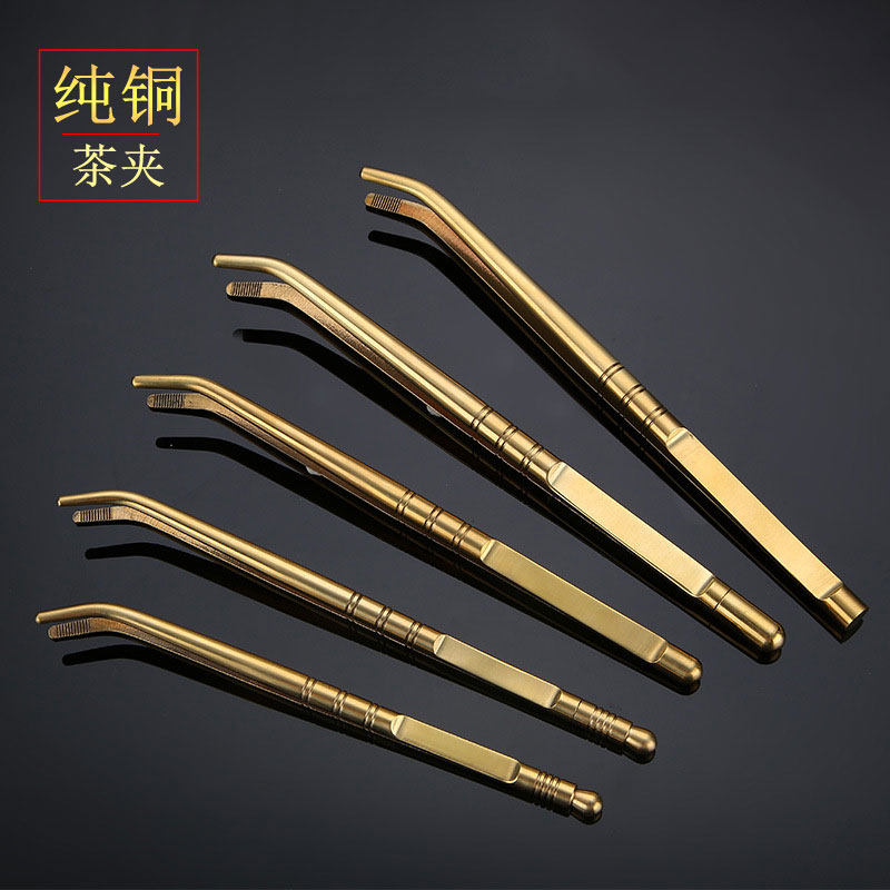 纯铜茶夹茶刀两用茶道六君子花梨木茶具大号杯夹子茶勺茶杯叉茶针,餐饮具,茶道/零配,淘宝优惠券,粉丝福利购,淘宝优惠卷
