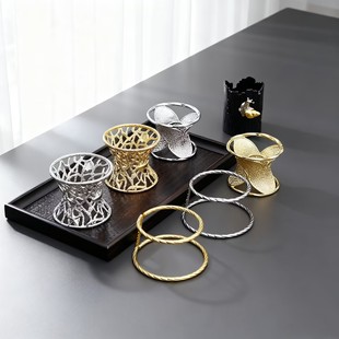 茶漏底座茶道滤茶器支架家用茶水过滤器托架创意漏斗茶托架茶滤架